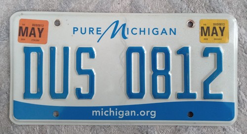 Targa michigan originale - michigan,