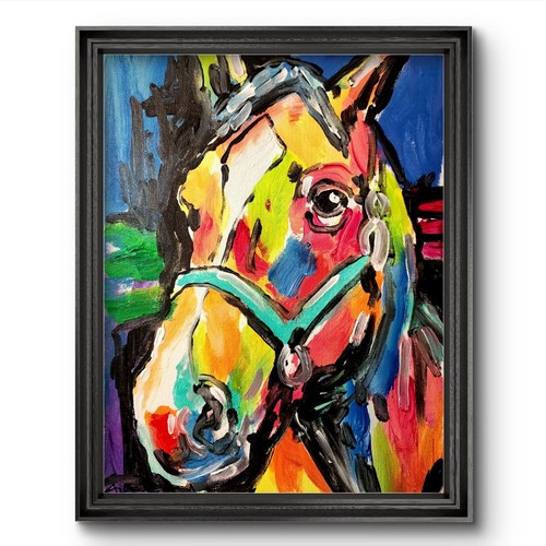 Quadro aleph originale cavallo - originale,