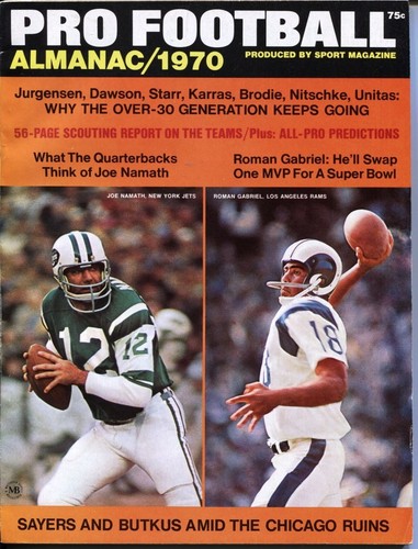 1970 pro football almanacco - 1970,