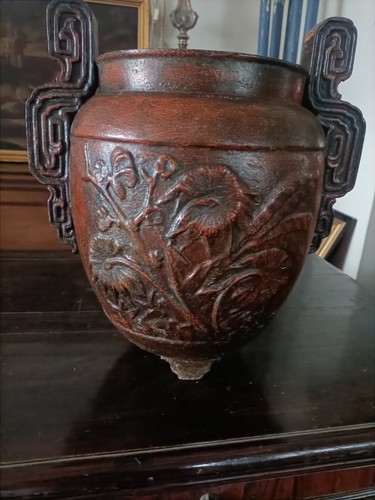 Vaso cinese ferro - vaso,
