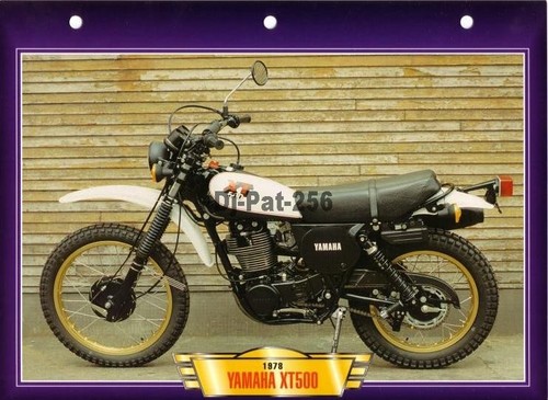 Fiche moto yamaha - :, 500