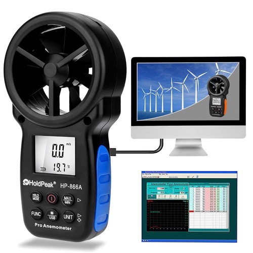 Anemometro flusso aria