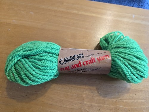 Tappeto pesante vintage caron - vintage,