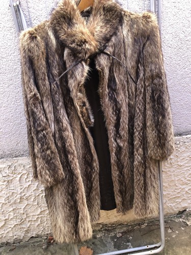 Pelliccia marmotta anni 90 - pelliccia, marmotta,