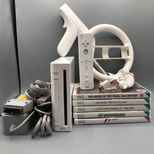 Nintendo wii console bianca - console,