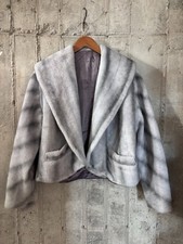 Giacca pelliccia visone croce