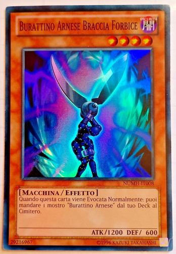 Burattino arnese - yu-gi-oh, "