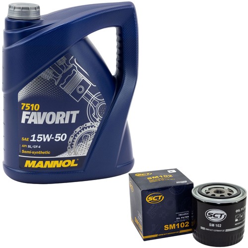 Kit olio motore 15w50 - 15w50, litri