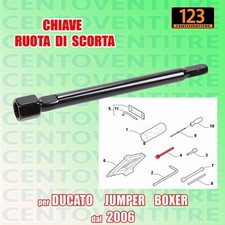 CHIAVE ARGANO RUOTA  DI SCORTA