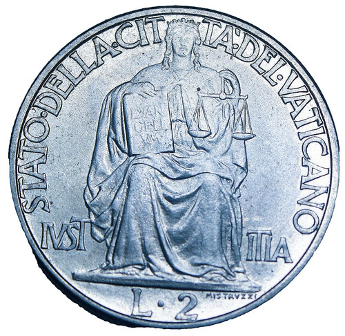 Vatican city lire 1942 - city, lire,