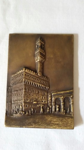 Fermacarte ottone palazzo - in,
