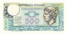 500 LIRE BIGLIETTO DI STATO