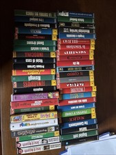 ✅ Stock Lotto 47 Videocassette VHS Usate  Anni 80/90 Vintage