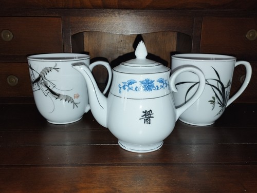 Set teiera tazze vintage - tazze,