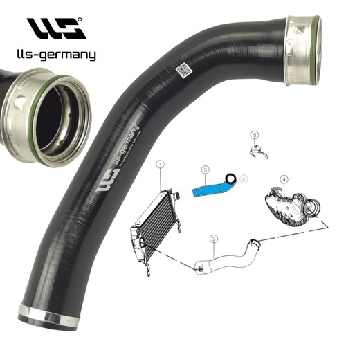 Tubo turbo intercooler per