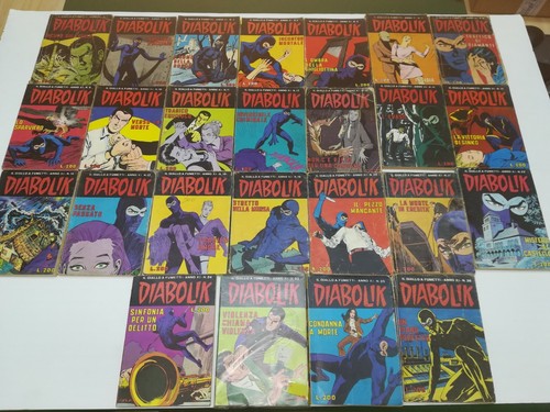 Diabolik annata 1 - xi,