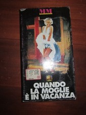 Vhs Marilyn Monroe Quando la Moglie è in Vacanza - Cartonata buono stato