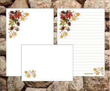 Foglie d'oro invernali - Carta