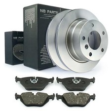 Dischi Freno 272mm Pieno + Pastiglie Posteriore per BMW 3 3er Compact E36 316