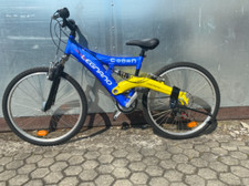 Bicicletta MTB misura 24" Legnano biammortizzata nuova 21 velocità