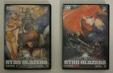 STAR BLAZERS Serie 1 Volumi 1 e 2 Stormovie DVD Exacinema 2007 Primi 9 Episodi