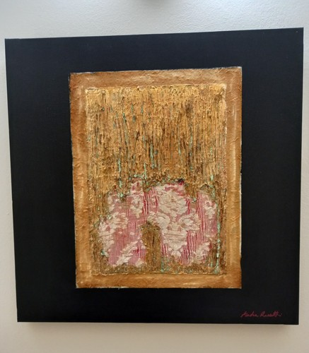Quadro moderno dipinto mano - a,
