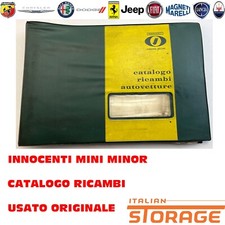 INNOCENTI MINI MINOR CATALOGO RICAMBI USATO ORIGINALE