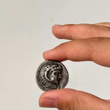 RARA moneta greca in argento ritenuta autentica