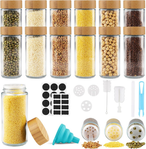 Barattoli spezie 12pcs - spezie,,