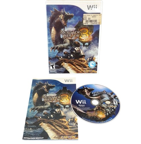 Monster hunter tri nintendo - monster,