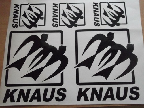 Adesivo decalcomania knaus - adesivo,