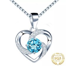 Collana donna cuore argento
