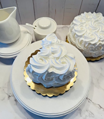 Dezicakes finta rosetta bianca - rosetta,