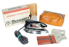 MENOWATT UNIVERSALE ferro da stiro da viaggio  - vintage anni '60 da collezione