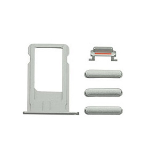 Iphone silver set di - 6s,