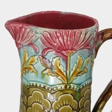 Bottiglia In Ceramica Florale