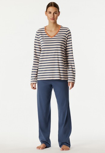 Pigiama donna lungo schiesser - pigiama,