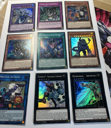 Lot de 9 cartes - 9,