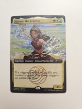 Magic the Gathering Avatar Katara the Fearless esclusive promotion card