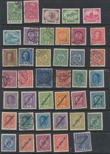 Francobolli austria 1914 1918 - francobolli, 1914-1918