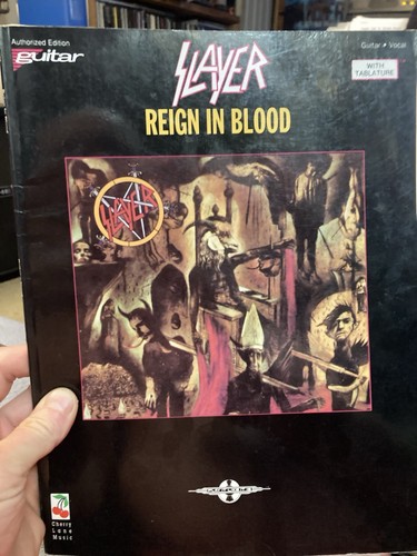Slayer reign blood - libro, di