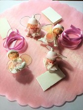 BB22) BOMBONIERE BIMBA FATINE BATTESIMO COMUNIONE PARTY BABY SHOWER
