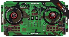 Numark Mixtrack Platinum FX Skin | Verde mimetico | Decalcomania protettiva | Pelle StyleFlip