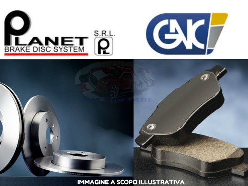Kit dischi pattini freno - +,