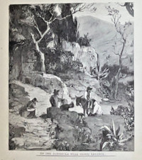 Stampa del 1876 sestri levante - stampa,
