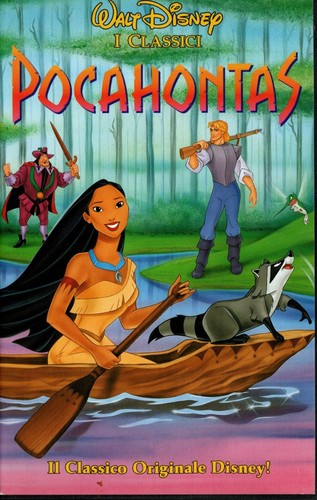 Vhs pocahontas walt - vhs,