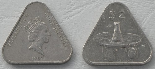 Moneta corso dollari cook - 2,
