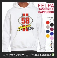 FELPA CAPPUCCIO TASCONE STAMPA