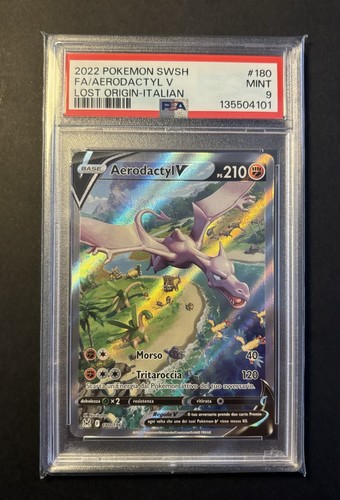 Pokemon psa aerodactyl v - pokemon,