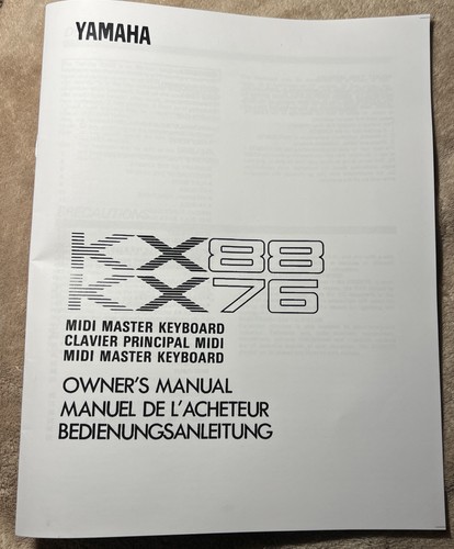 Yamaha kx88 midi - yamaha,